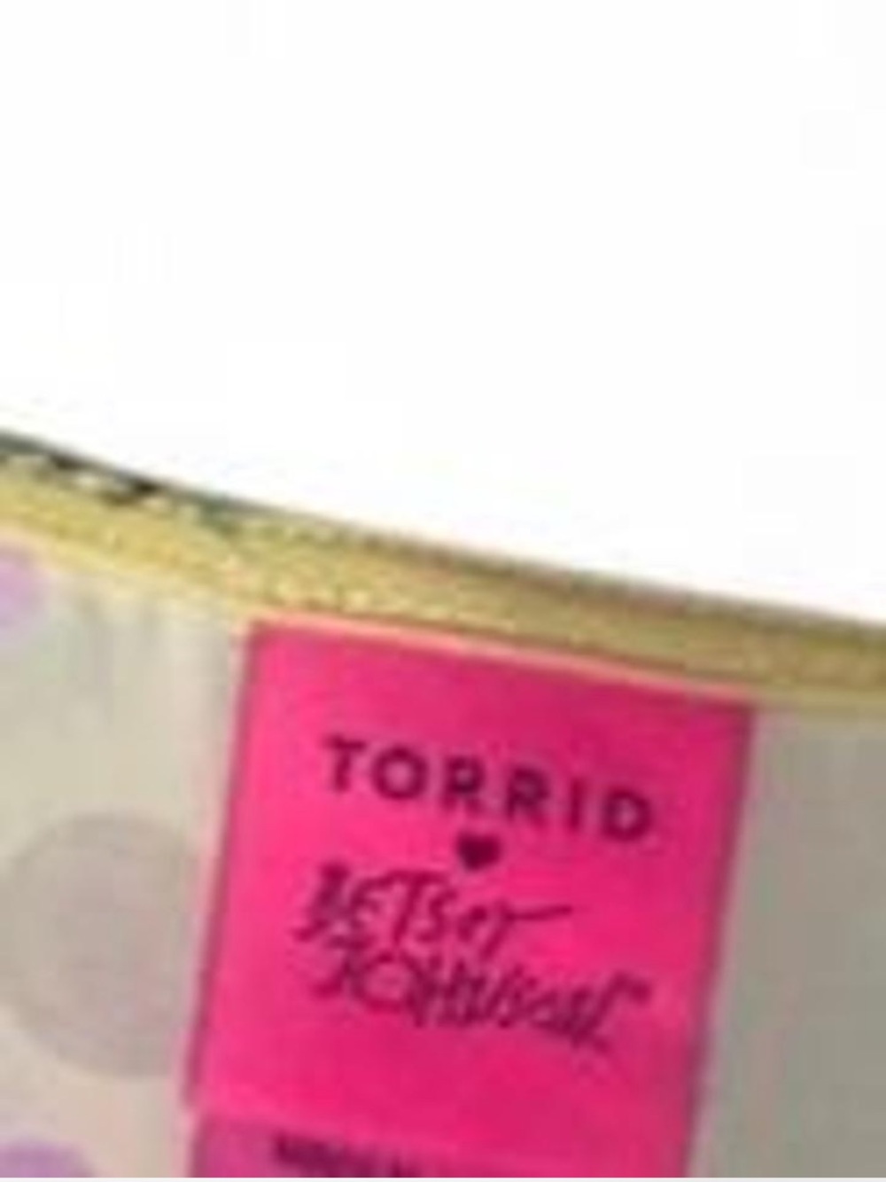 Betsey Johnson Yellow Floral Tie-Front Crop Top - Picture 6 of 6